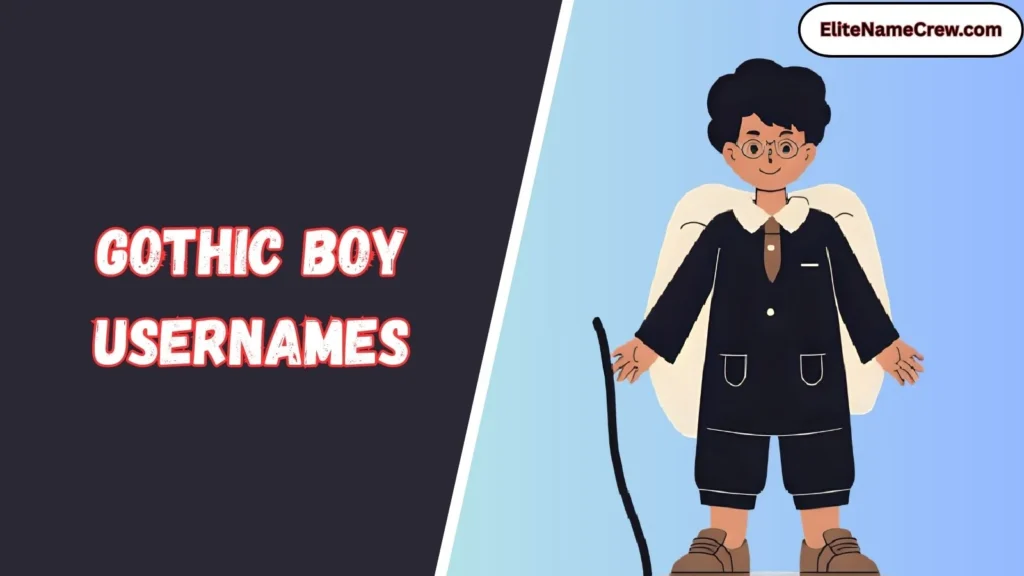 Gothic Boy Usernames