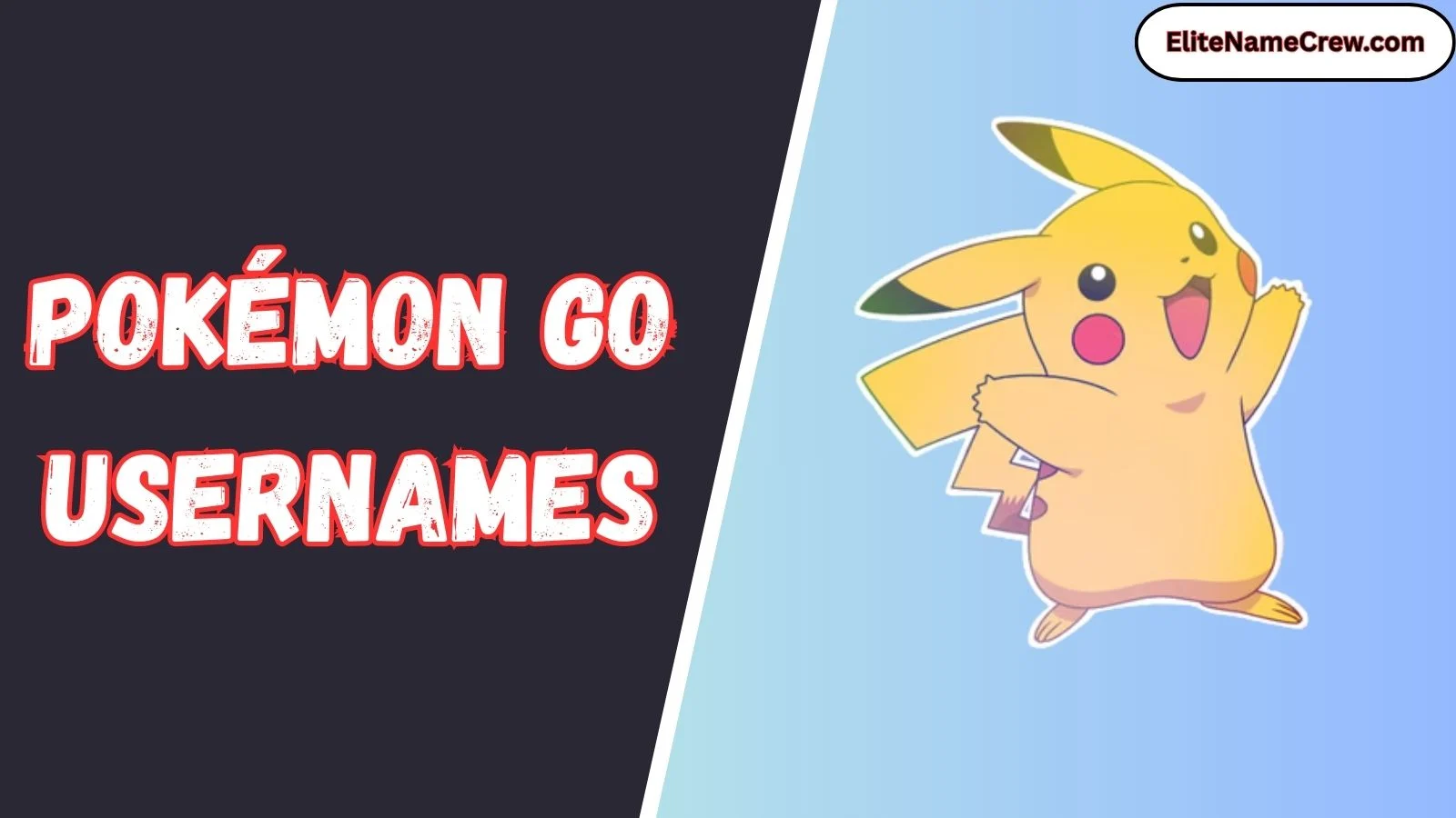 501+ Pokémon GO Usernames 20252026