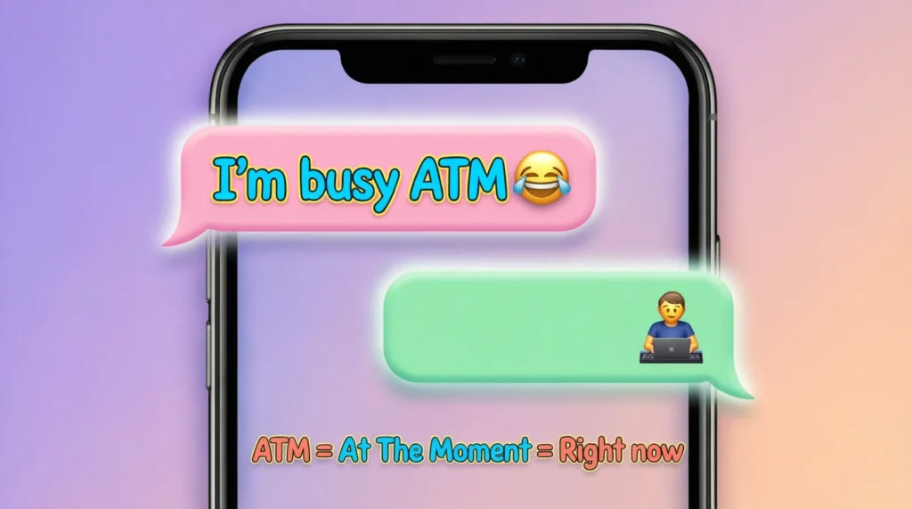 ATM Mean in Text