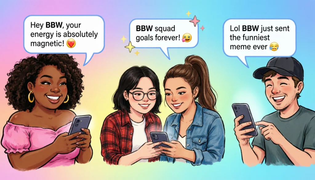 Examples of BBW in Conversation 