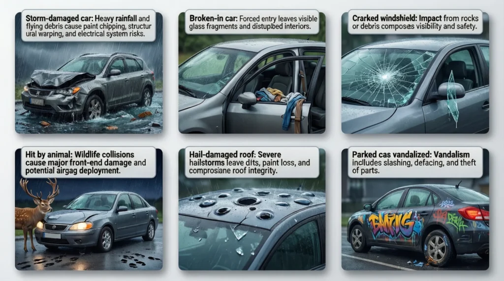 Examples of Comprehensive Insurance Coverage in Real Life