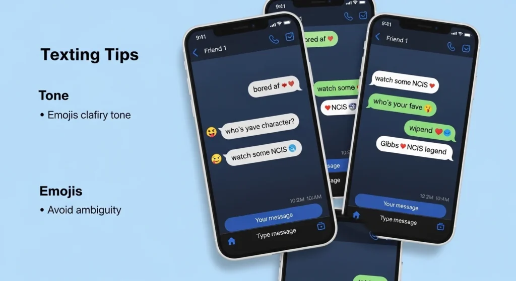 Examples of NCIS in Conversation