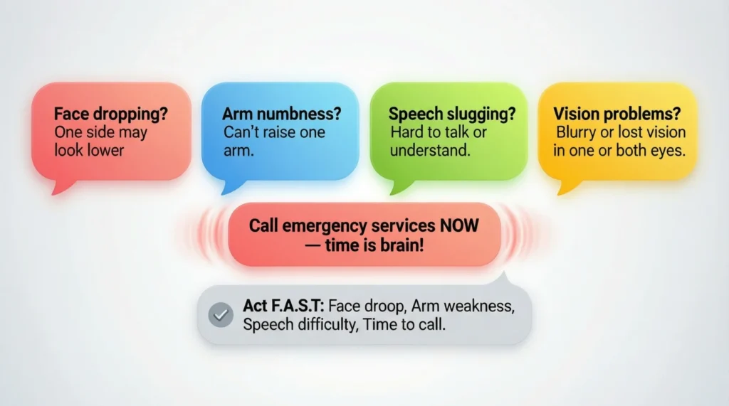 Examples of “What Does a Stroke Feel Like” in Conversation