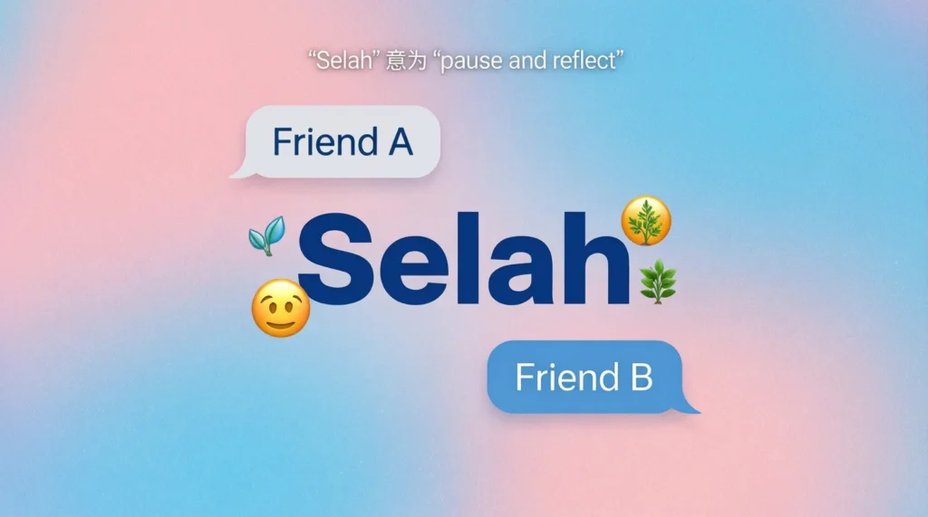 Selah Mean in Text