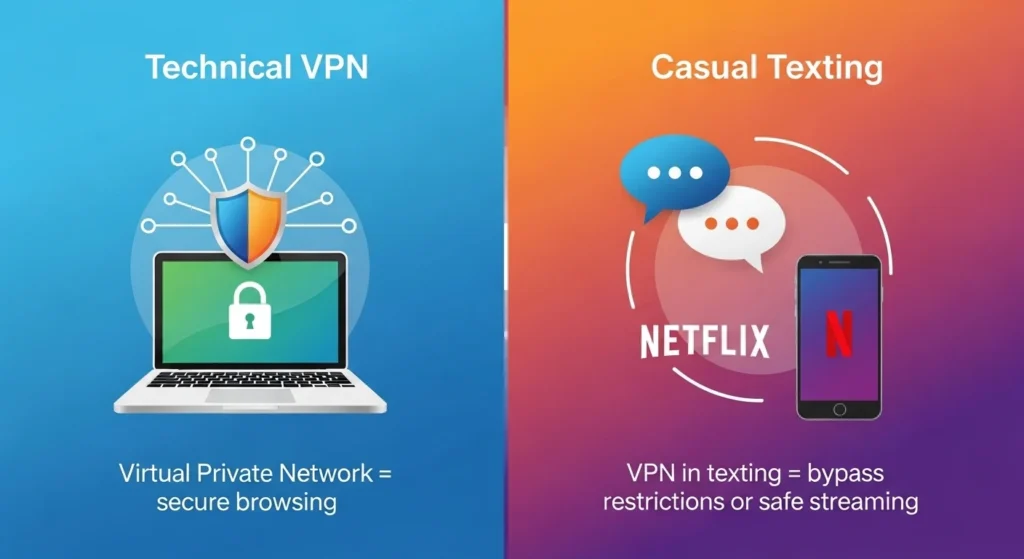VPN Mean in Text