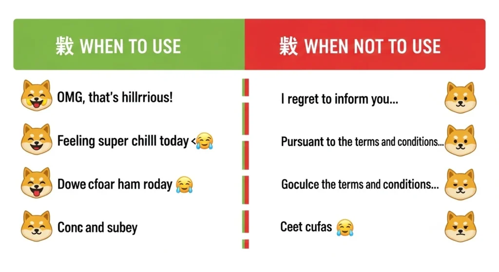 When to Use and When Not to Use Doge