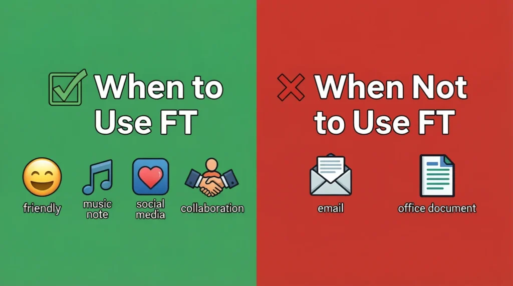 When to Use and When Not to Use FT