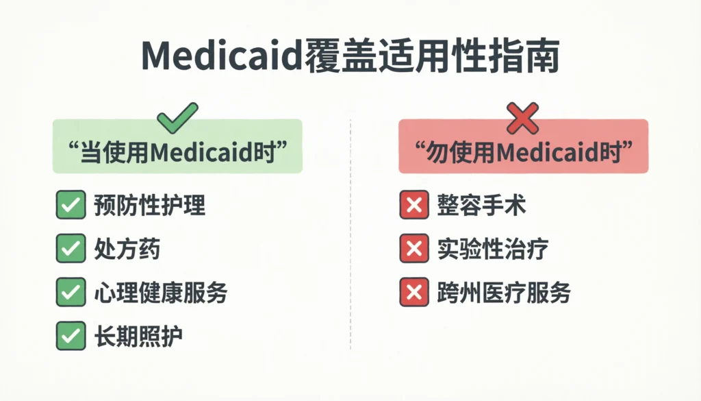 When to Use and When Not to Use Medicaid Coverage