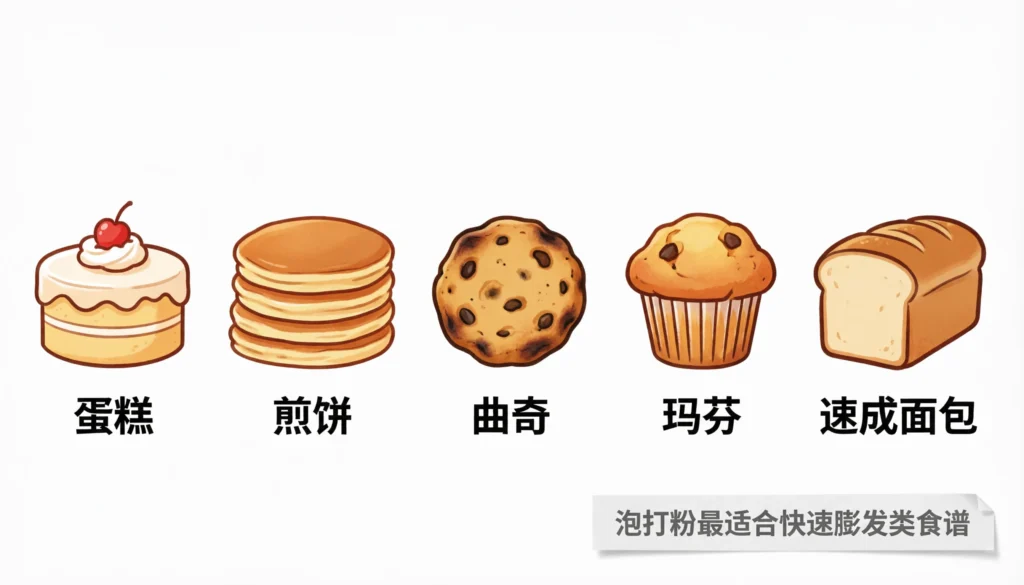 Where Is Baking Powder Commonly Used