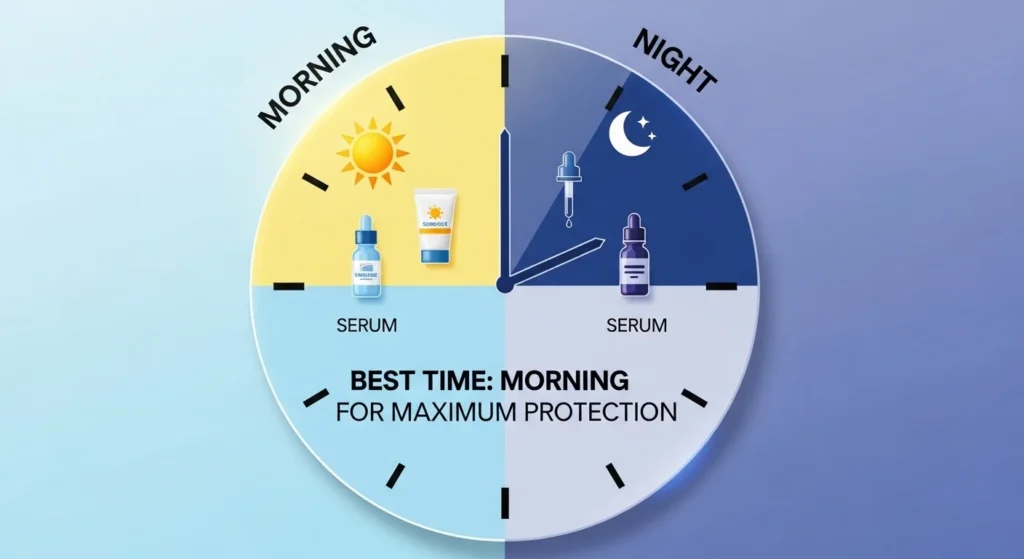 Best Time to Use Vitamin C Serum