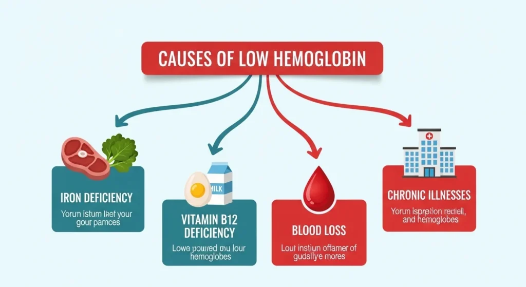 Causes of Low Hemoglobin