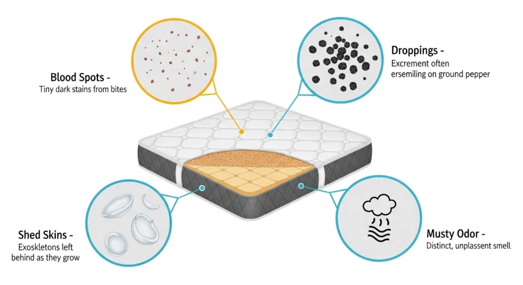 Early Signs of Bed Bug Infestation Bites