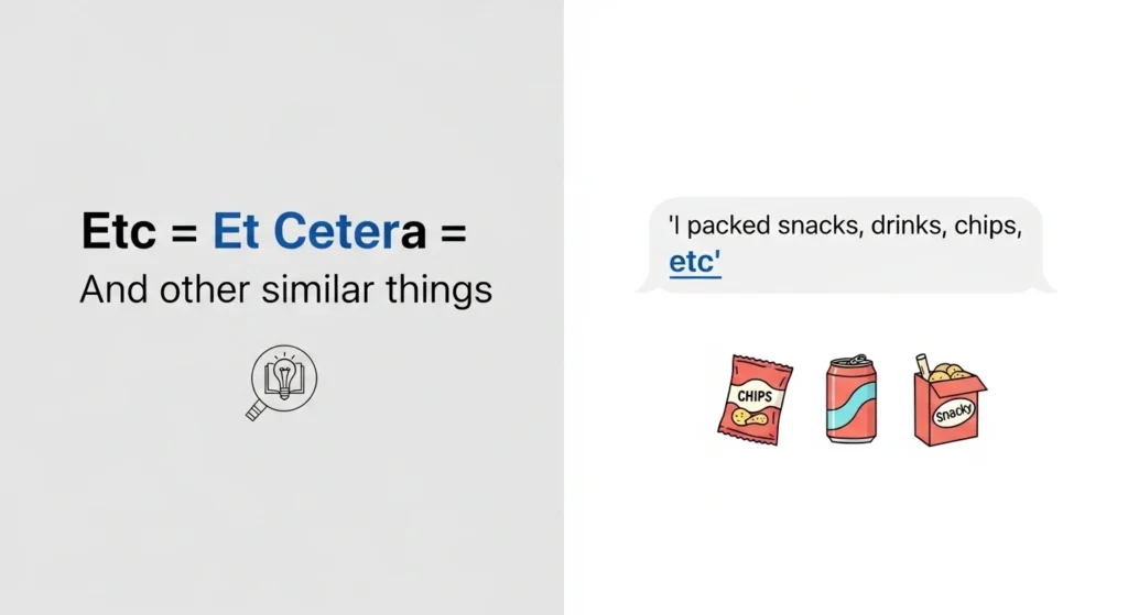 Etc Mean in Text Messages