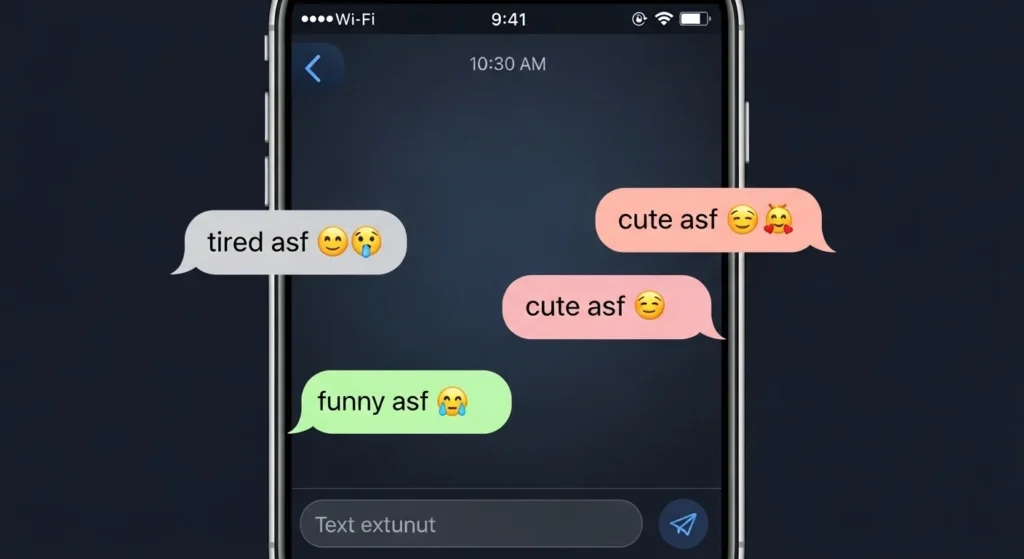 Examples of ASF in Conversation