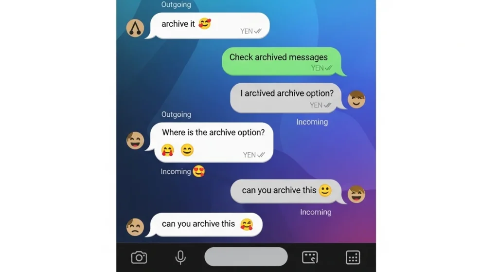 Examples of Archive in Conversation 