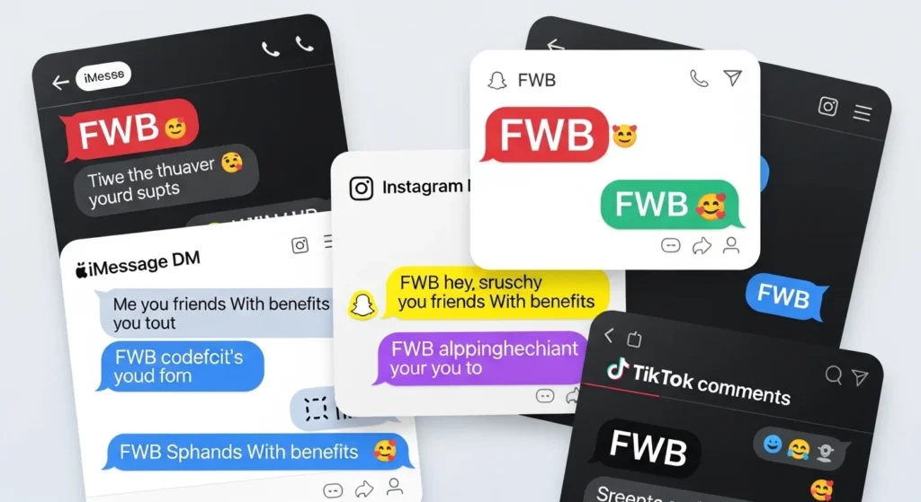 Examples of FWB in Conversation