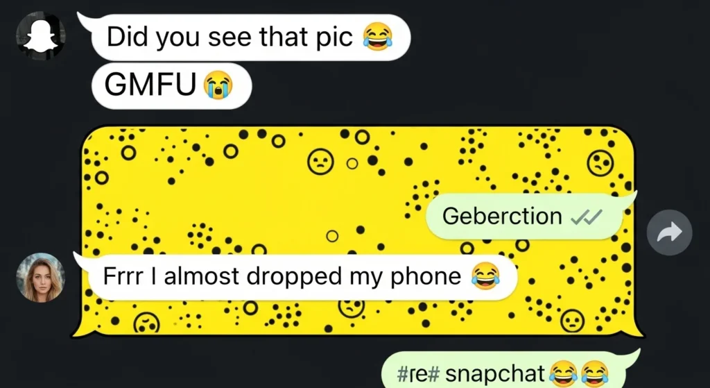 Examples of GMFU in Conversation 