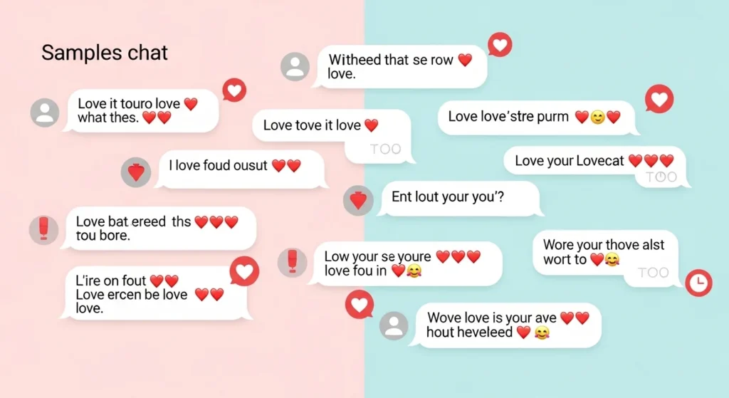 Examples of Love in Conversation