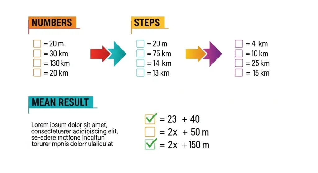 Examples of Mean in Math Problems