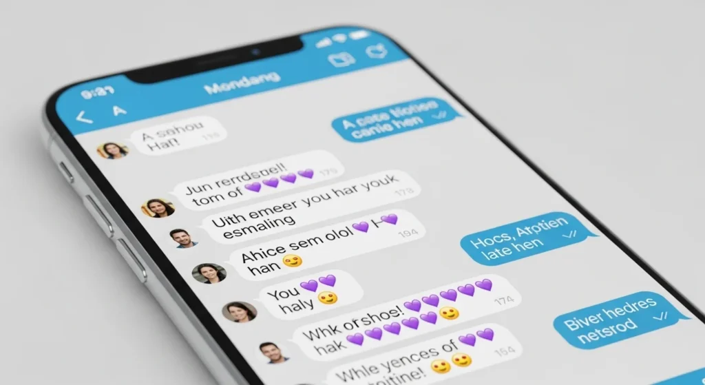 Examples of a Purple Heart in Conversation