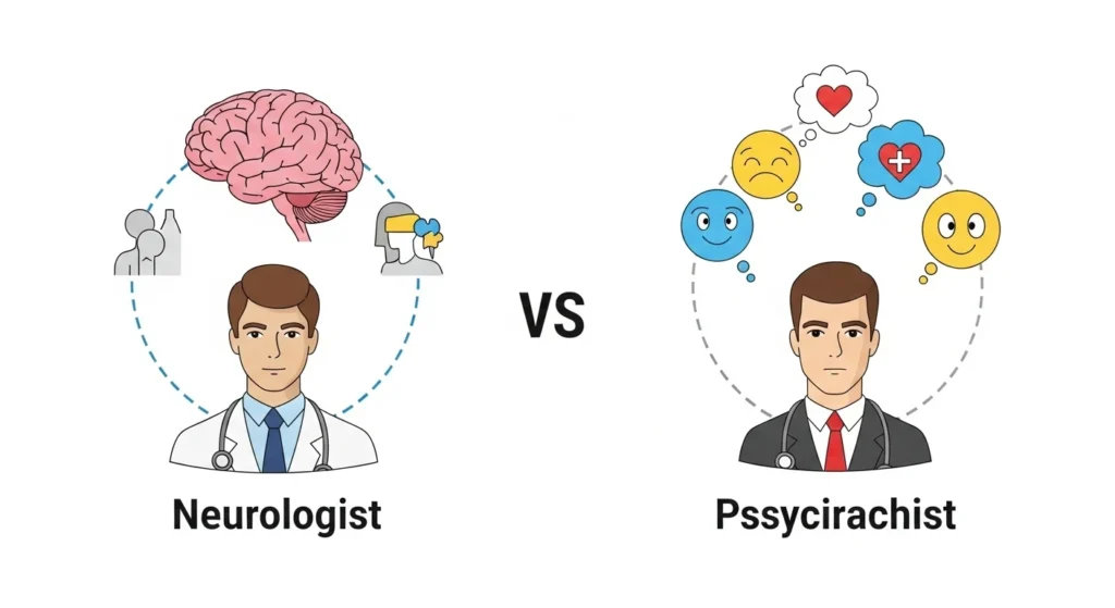 Is a Neurologist the Same as a Psychiatrist