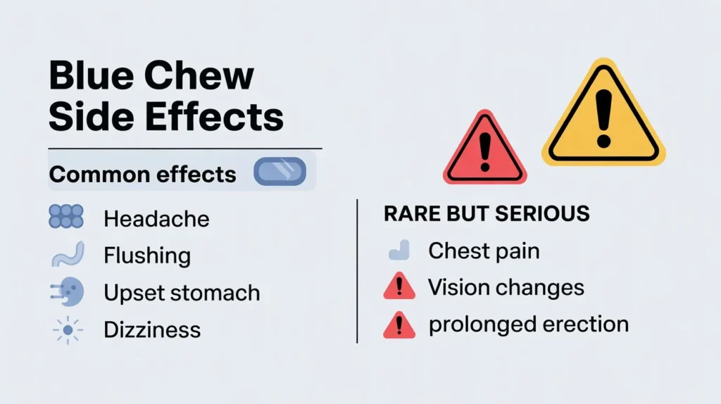 Possible Blue Chew Side Effects