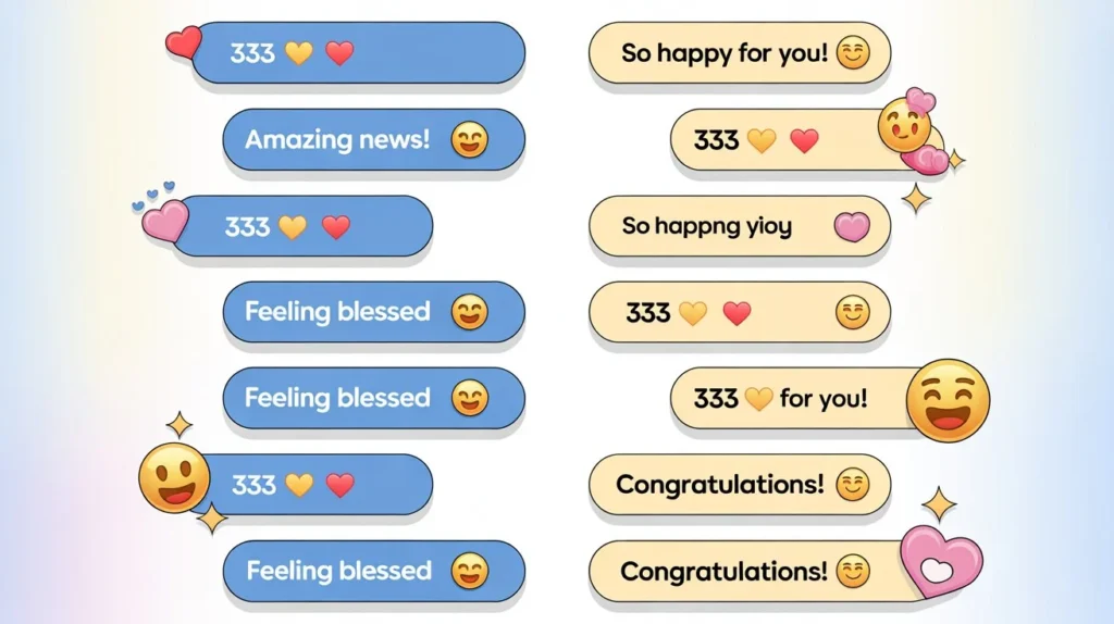 Real Life Examples of 333 in Conversations