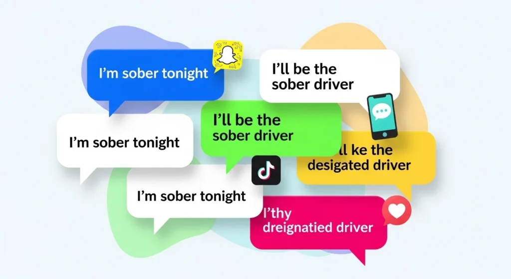 Sober Mean in Texting and Social Media