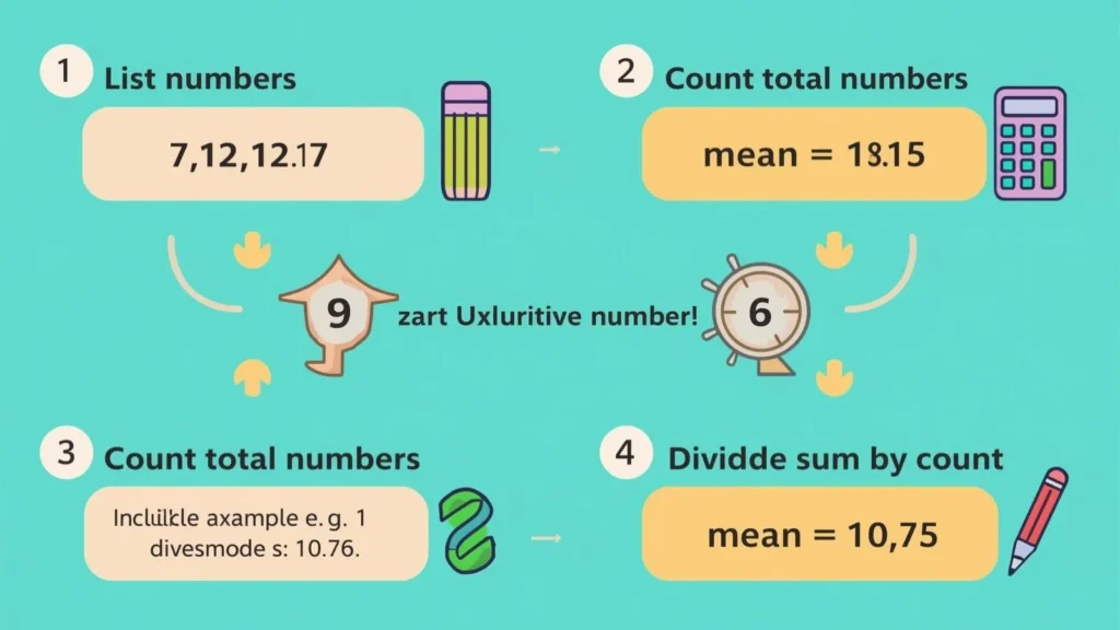 Step by Step Guide: How to Calculate Mean