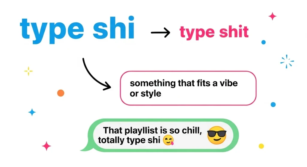 Type Shi Mean in Text