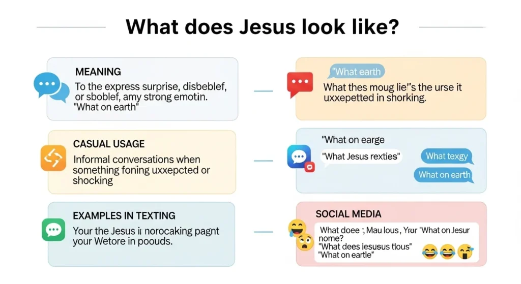“What Does Jesus Look Like” Mean in Text
