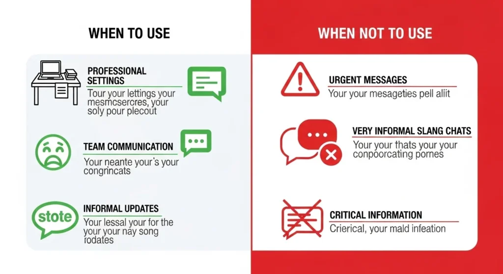When to Use Adjacent and When to Avoid It