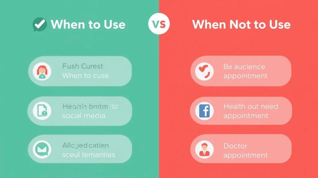 When to Use and When Not to Use