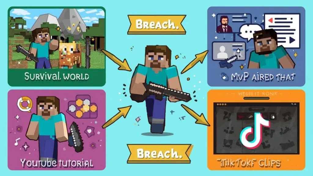 Where Is Breach Commonly Used in Minecraft