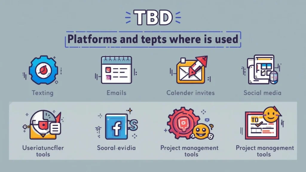 Where Is TBD Commonly Used