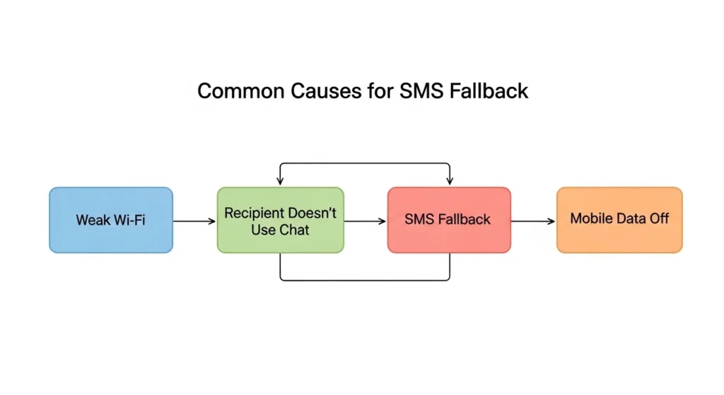 Why Does My Message Say Sent as SMS
