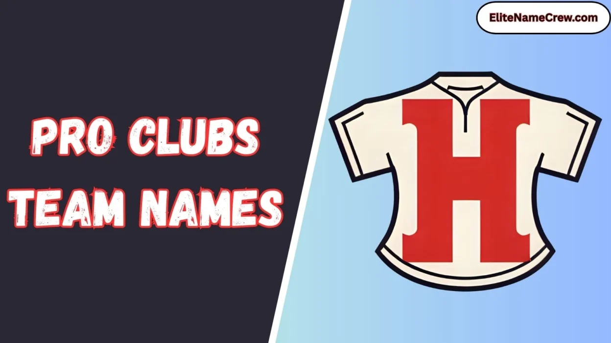 Pro Clubs Team Names