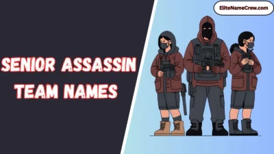 Senior Assassin Team Names