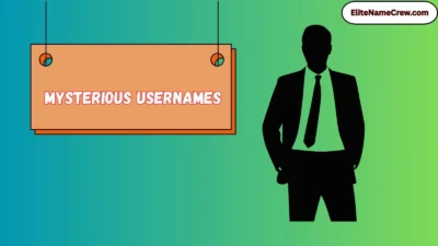 Mysterious Usernames