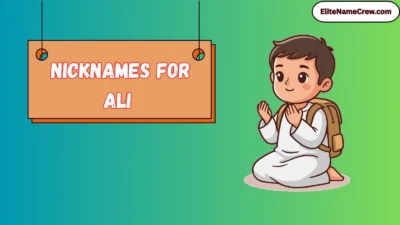 Nicknames for Ali