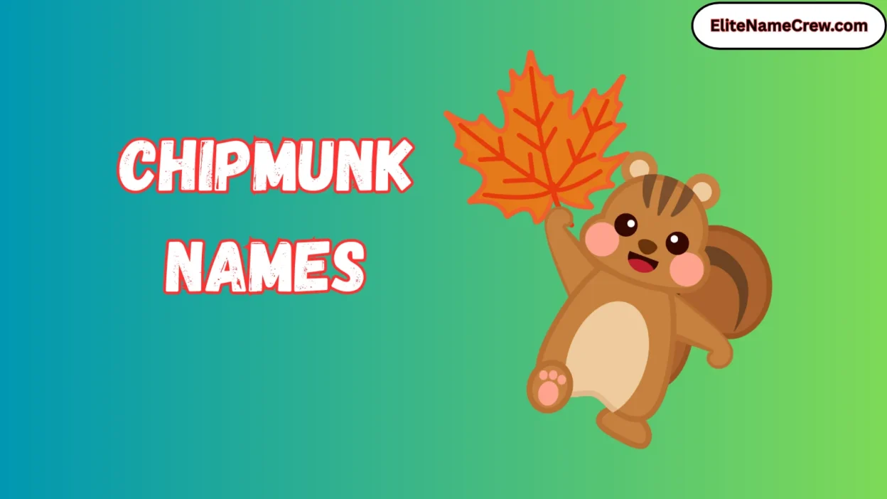 Chipmunk Names