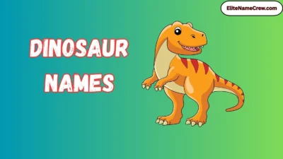 Dinosaur Names