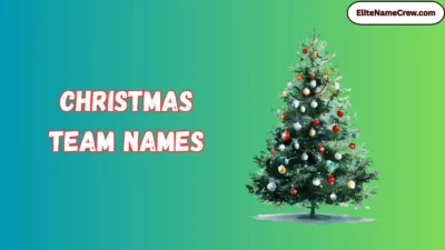 Christmas Team Names