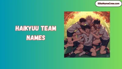 Haikyuu Team Names