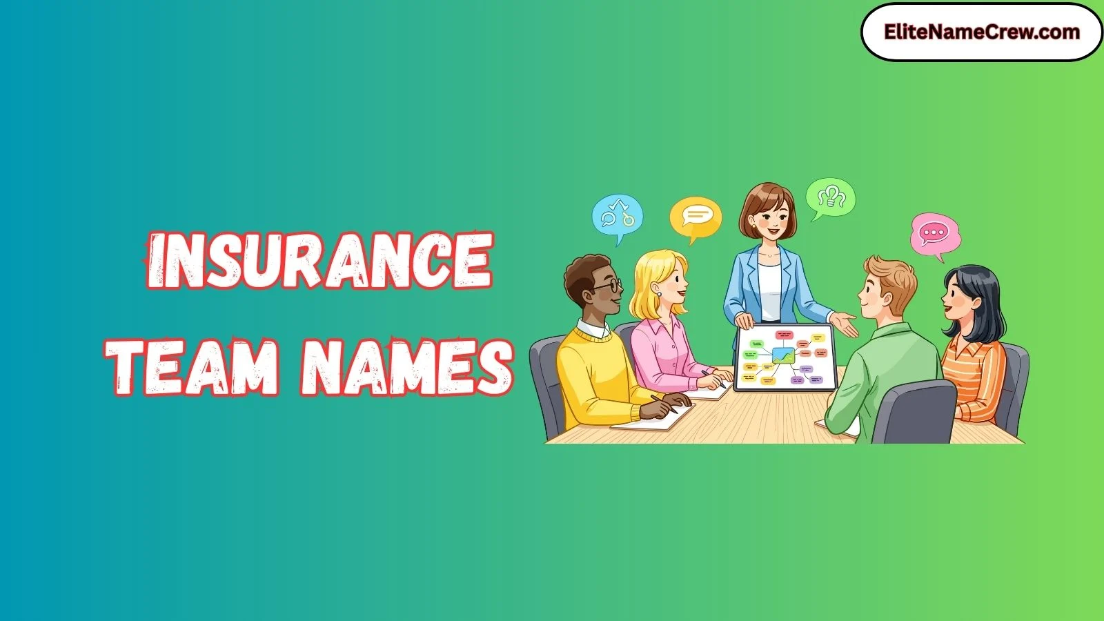 501+ Insurance Team Names 2026