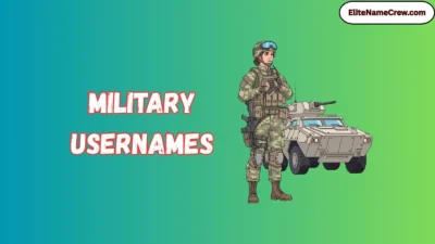 Military Usernames
