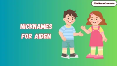 Nicknames for Aiden