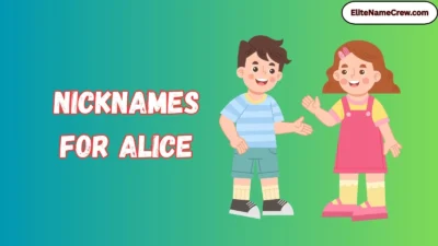 Nicknames for Alice
