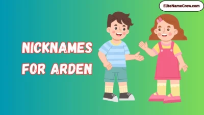 Nicknames for Arden