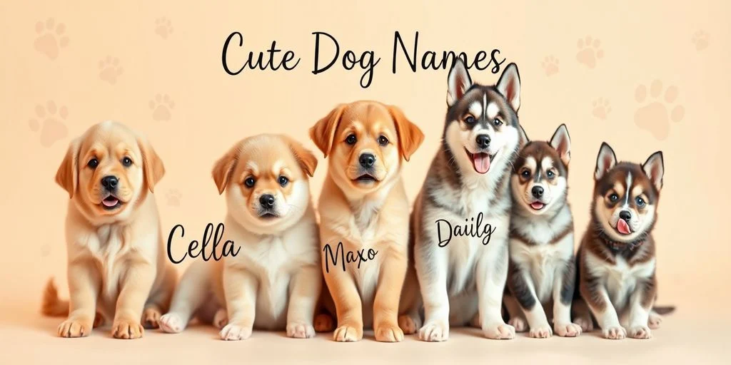 Cute Dog Names